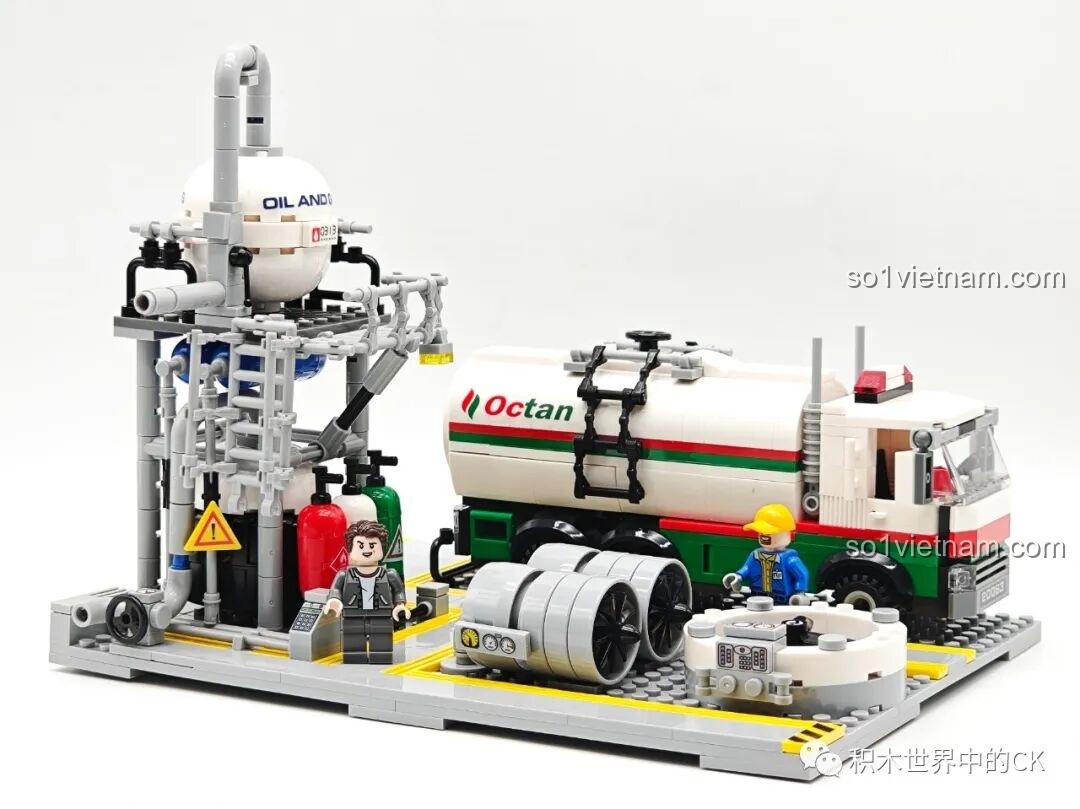 Mô hình JIESTAR JJ9016 với minifigures