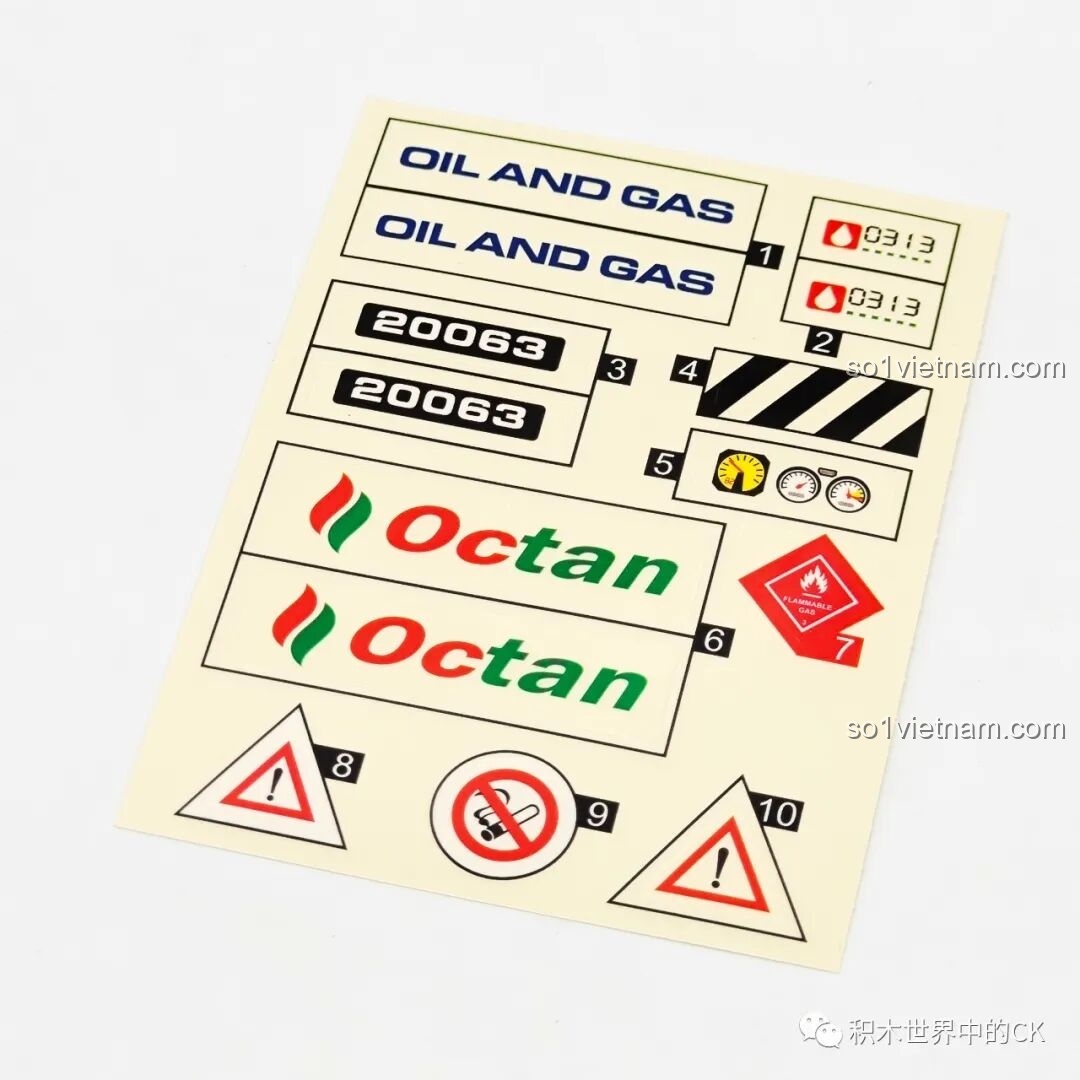 Túi chi tiết số 1 của bộ lắp ráp JIESTAR JJ9016