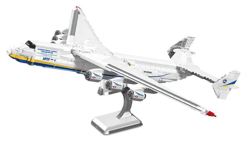 Mô hình máy bay vận tải An-225 Antonov JIESTAR JJ9093 tỉ lệ 1:135, bộ lắp ghép máy bay chở hàng, đồ chơi mô hình máy bay vận tải hạng nặng cho bé trai 14 tuổi