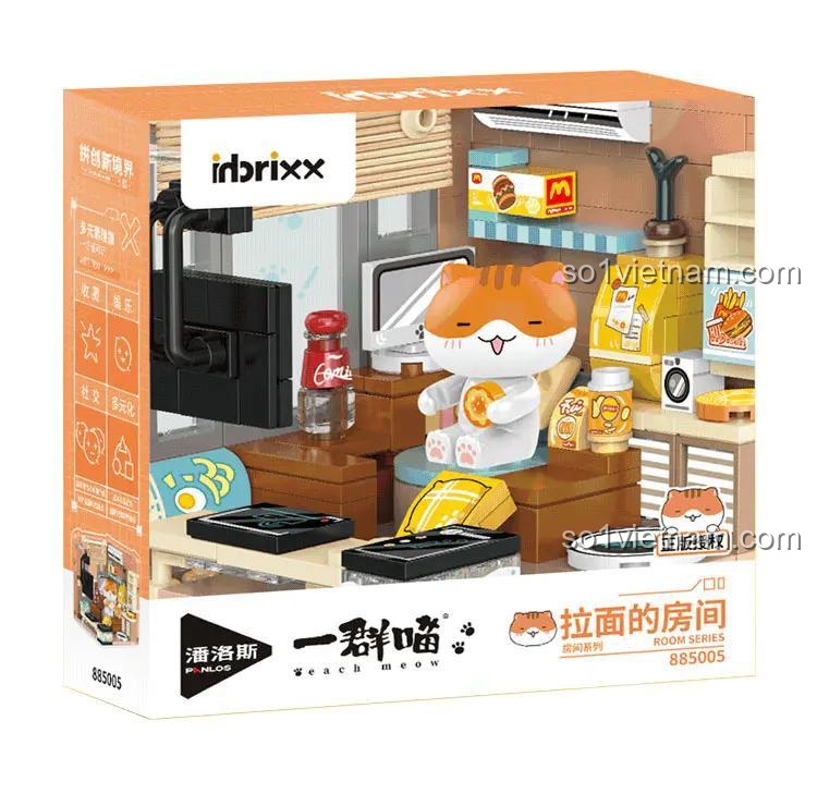 积乎inbrixx 885005 Nếu Lịch Sử Là Một Đàn Mèo Phòng Ramen Chi tiết hộp sản phẩm