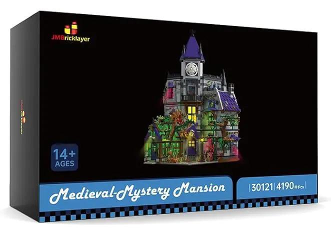 Bộ lắp ghép JMBricklayer 30121 Biệt Thự Bí Ẩn Thời Trung Cổ có đèn LED, kiến trúc Gothic tinh xảo, dành cho thanh niên 14 tuổi, giá tốt