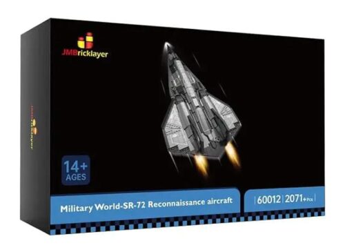 JMBRICKlayer 60012 Máy bay trinh sát SR-72 Tốc độ Vượt Âm Thanh Mô hình chi tiết cao 2071 Mảnh
