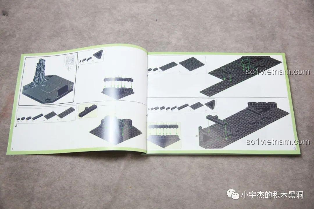 Chất lượng in ấn bên trong sách hướng dẫn K-box V5006 rất rõ ràng và dễ theo dõi.