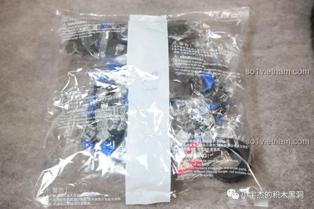 Túi mảnh ghép số 10 của bộ K-box V5006, dùng để lắp phần đầu robot.