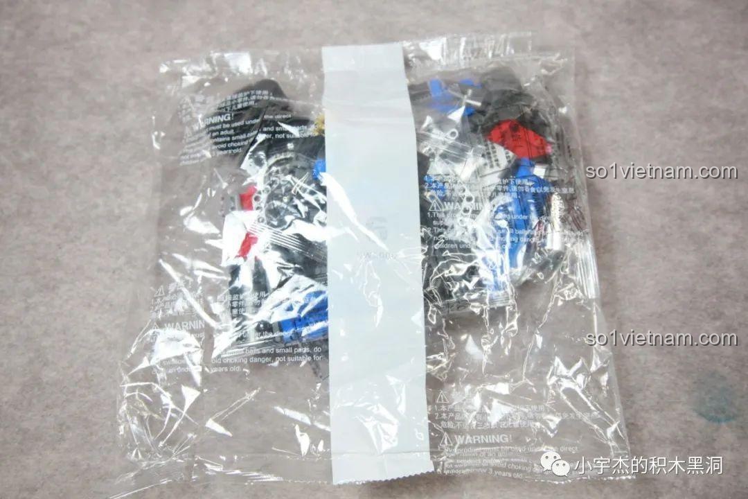 Túi mảnh ghép số 6 của bộ K-box V5006, dùng để lắp phần đùi và hông.