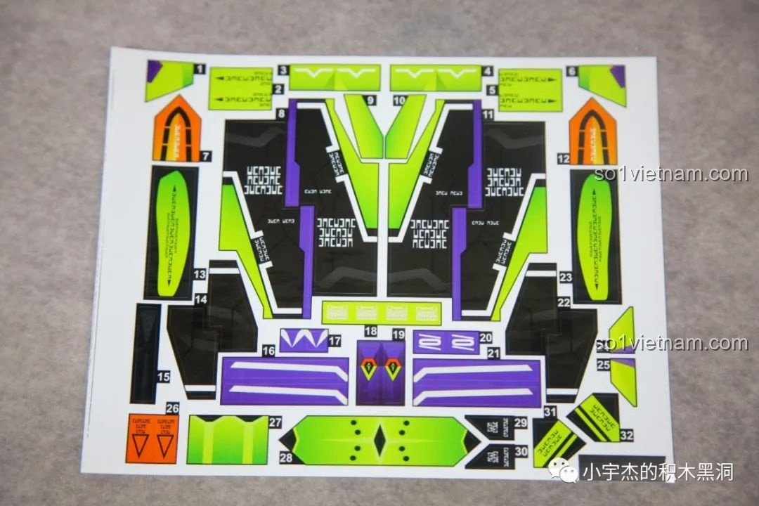 Túi linh kiện số 1 của K盒子 V5013