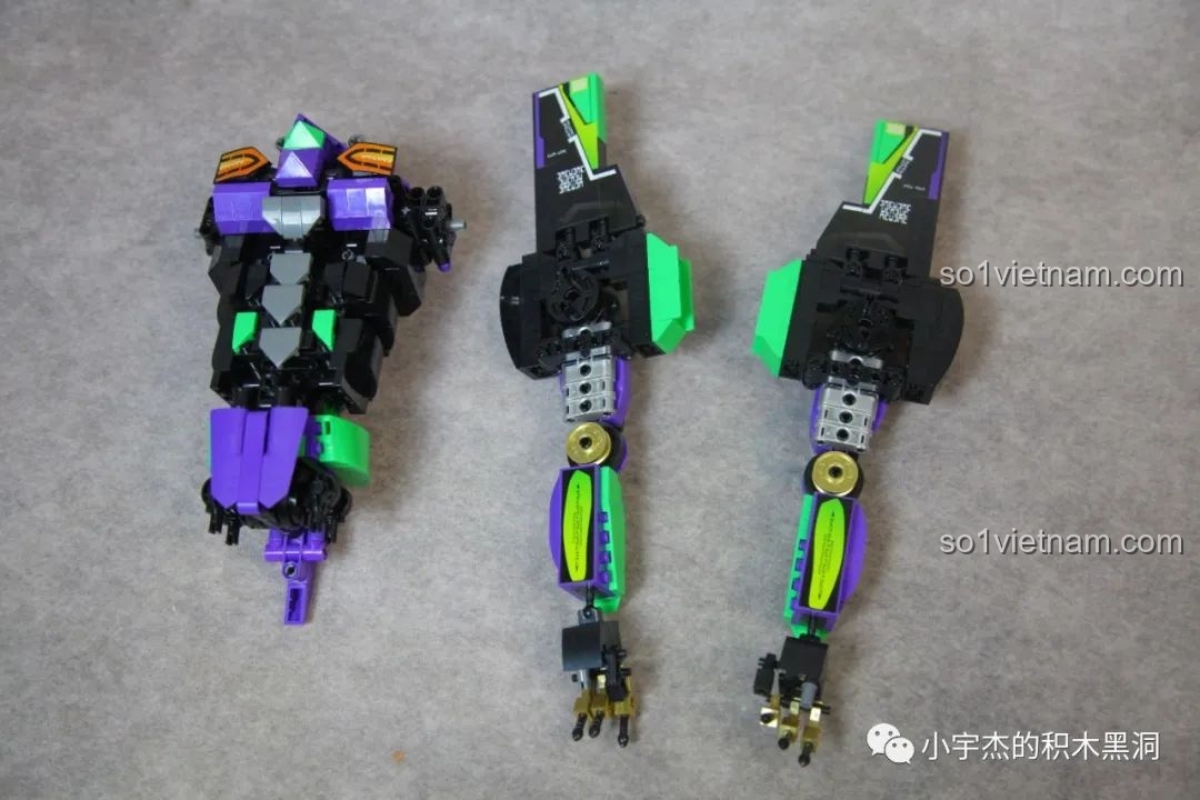 Đôi chân của Robot EVA K盒子 V5013