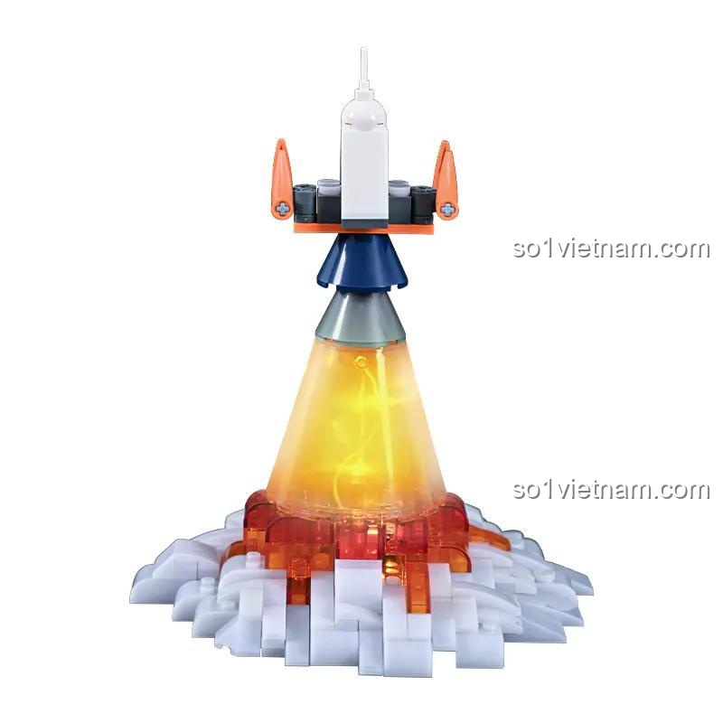 Mô hình Căn Cứ Vũ Trụ Kaido KD99001, bộ xếp hình Căn Cứ Vũ Trụ cho bé trai 8 tuổi, chất lượng cao.