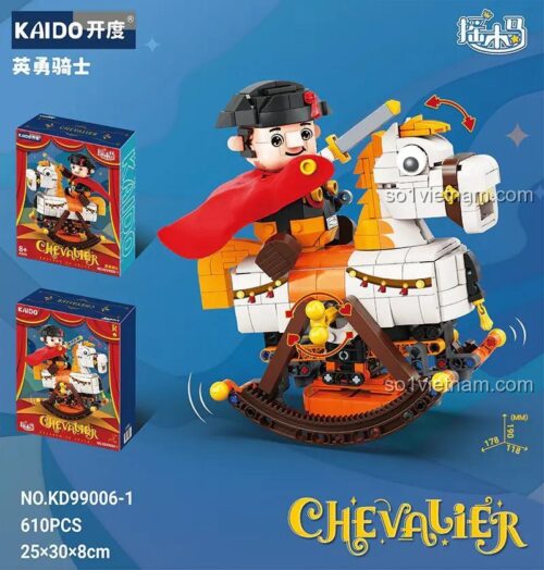 Hộp sản phẩm Chiến Binh Ngựa Gỗ KAIDO KD99006-1
