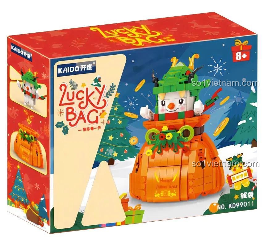 Hộp sản phẩm Túi May Mắn Người Tuyết KAIDO KD99011