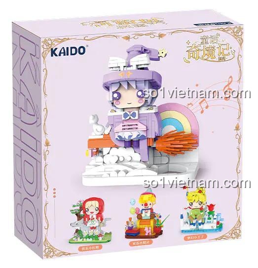 Hộp đồ chơi lắp ghép KD99024 với các mẫu phù thủy nhỏ khác trong series, đáng tiền cho bé gái 8 tuổi