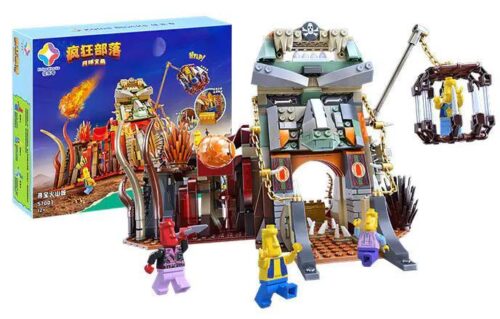 Hộp sản phẩm bộ lắp ghép Thành Phố Núi Lửa Kailex 57003. Đồ chơi sáng tạo cho con trai 12 tuổi, với các minifigure và cạm bẫy hấp dẫn. Giá tốt.