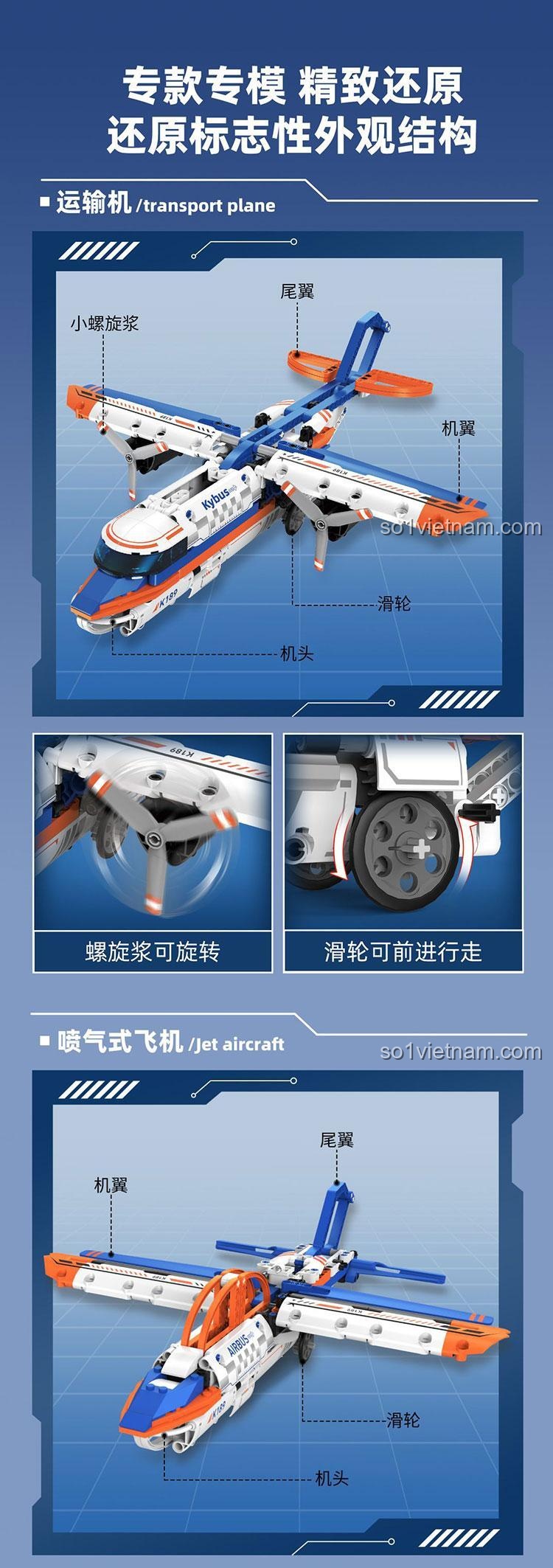 Máy bay trực thăng KAIYU K96189, đồ chơi mô hình cho bé trai 6 tuổi, giá rẻ