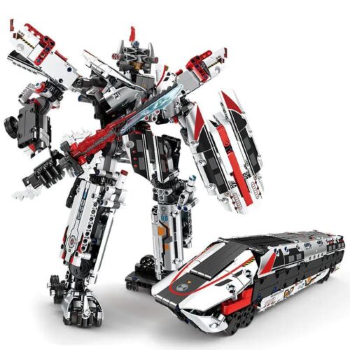 Bộ lắp ghép Robot Mecha Tàu Cao Tốc Fuxing KAIYU KY1112, đồ chơi biến hình 2 trong 1 cho bé trai 8 tuổi, giá rẻ.