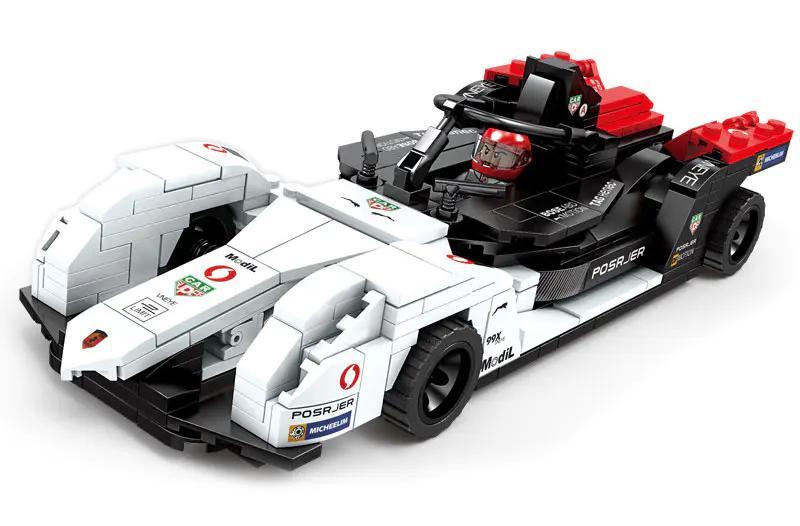 bộ lắp ghép Porsche Formula E 99X Xe Đua Công Thức E Điện KAZI KY6138, đồ chơi lắp ráp cho bé trai 6 tuổi, giá tốt