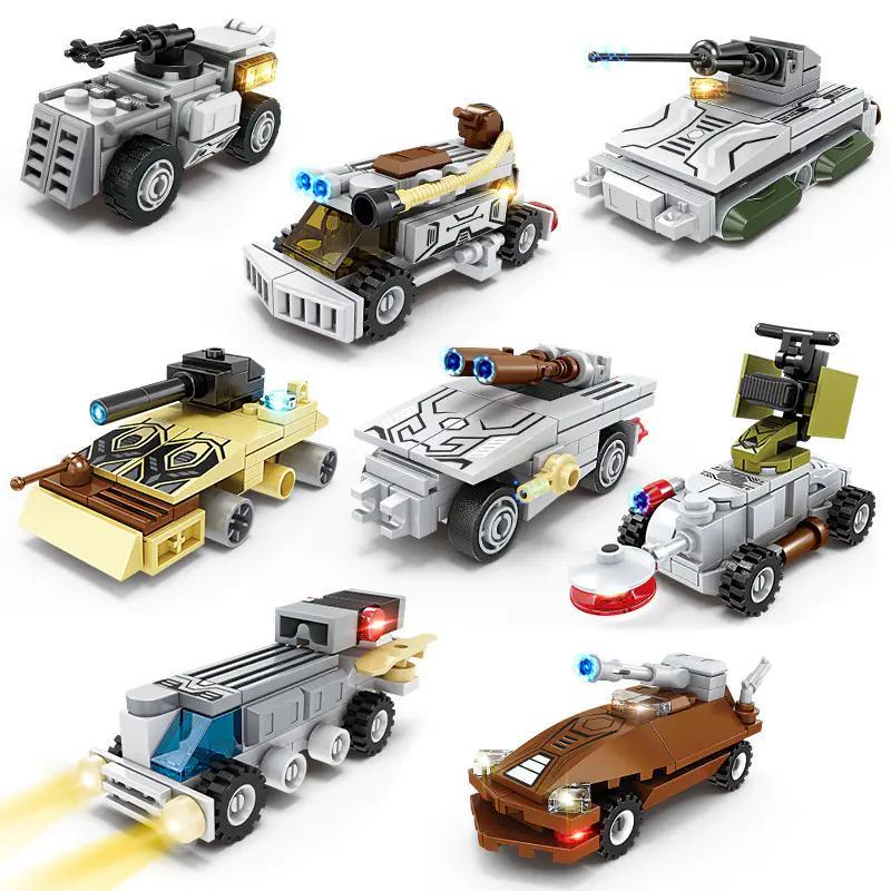 Bộ đồ chơi Xe Chaser Tia Chớp, KAZI KY6630 8 mô hình xe chiến đấu không gian Third Universe, phù hợp bé trai 8 tuổi, giá tốt