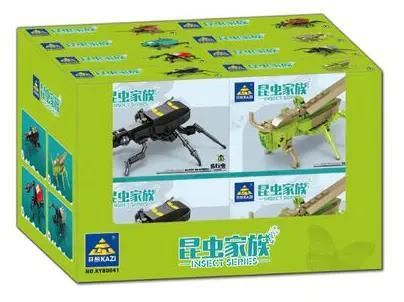 Bộ đồ chơi Gia đình côn trùng KAZI KY80041 giá rẻ, hộp bộ sưu tập côn trùng 8 mẫu cho bé trai 6 tuổi, chất lượng cao cấp.