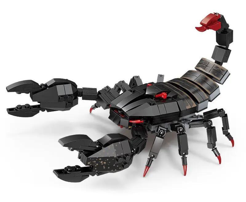 Bộ lắp ghép Bọ Cạp KAZI KY80053, mô hình Bọ Cạp Đen 391 chi tiết, đồ chơi mô hình cho bé trai 6 tuổi, giá tốt