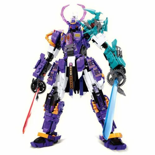 Hộp đồ chơi KY8100 Chiến Binh Mecha Địa Ngục, bộ lắp ghép 8100, 1517 mảnh, quà tặng cho bé trai 8 tuổi, giá rẻ.