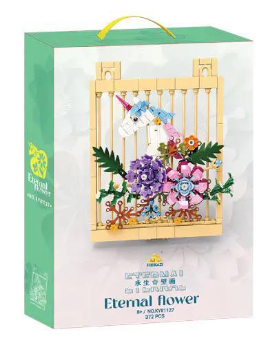 KAZI KY81127 bộ lắp ghép Bức tranh hoa Vẻ Đẹp Vĩnh Cửu cho con gái 8 tuổi giá tốt
