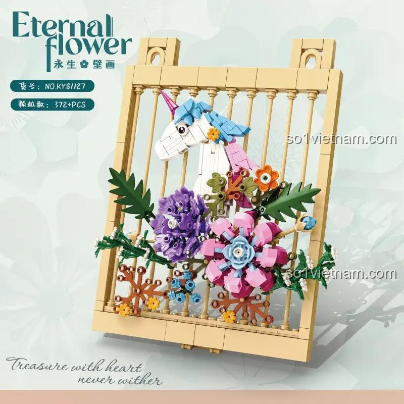đồ chơi mô hình Kỳ lân KY81127 Treo Tường Trang Trí cho bé gái 8 tuổi giá rẻ