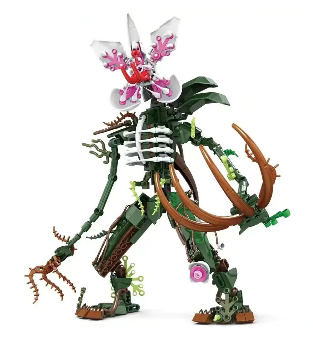 bộ lắp ghép Quái Vật Hoa Lan KAZI KY81129, đồ chơi mô hình Sinh vật Hoa Lan Khổng Lồ cho bé trai 6 tuổi, giá tốt