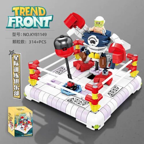 Bộ đồ chơi KAZI KY81149 Câu lạc bộ Huấn luyện Không gian Robot Đấm Bốc 314 mảnh