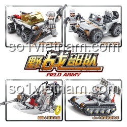 Bộ lắp ghép Xe Tăng Chiến Đấu T-34 KAZI KY8118 199 Mảnh Tỉ lệ 1:72 Bắn đạn nhựa