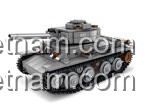 Bộ lắp ghép Xe Tăng Chiến Đấu T-34 KAZI KY8118 199 Mảnh Tỉ lệ 1:72 Bắn đạn nhựa