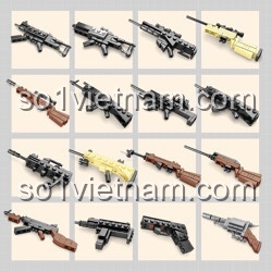 Bộ lắp ghép Xe Tăng Chiến Đấu T-34 KAZI KY8118 199 Mảnh Tỉ lệ 1:72 Bắn đạn nhựa