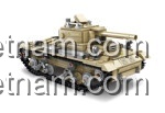 Bộ lắp ghép Xe Tăng Chiến Đấu T-34 KAZI KY8118 199 Mảnh Tỉ lệ 1:72 Bắn đạn nhựa