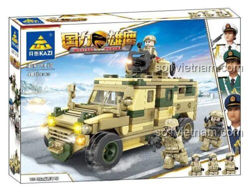 Hộp đồ chơi mô hình Xe thiết giáp VN4 KAZI 84116, món quà sinh nhật giá tốt cho con trai.
