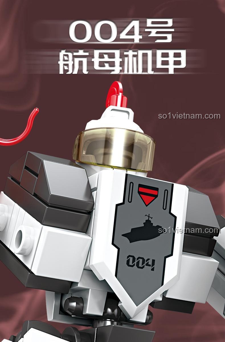 Đồ chơi mô hình Robot Biến Hình Tàu Sân Bay GBL KY84127 chi tiết tinh xảo, kích thích tư duy sáng tạo cho bé trai