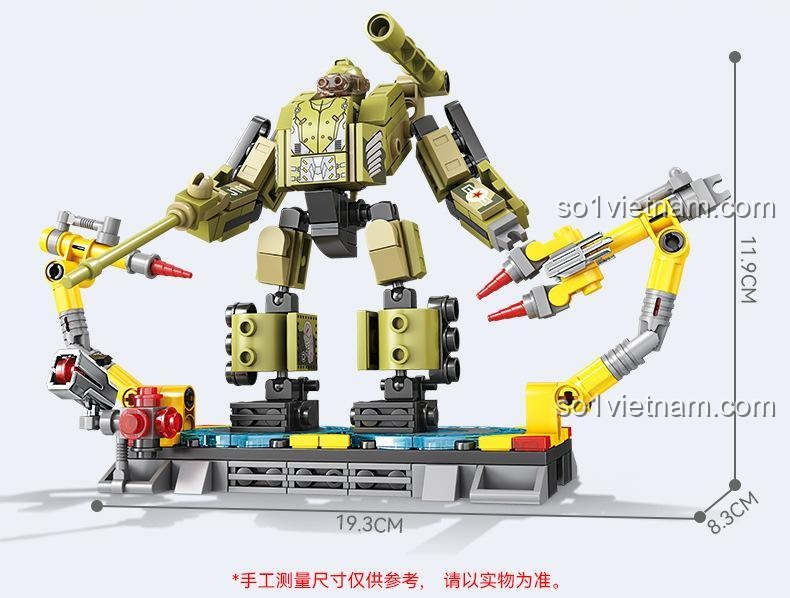 Robot Xe Tăng 99A KY 84132 đồ chơi mô hình kích thước thực tế cho Con trai 6 tuổi