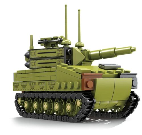 Hộp bộ lắp ghép KAZI KY84149 Xe Chiến Đấu Bộ Binh Lynx, chất lượng cao, đáng tiền cho bé trai 6 tuổi