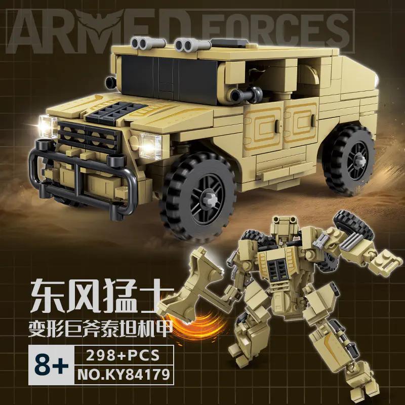 KAZI KY84179 Xe Jeep Quân Sự Biến Hình Robot Titan, Robot Titan Biến Hình, Xe Jeep Quân Đội Biến Hình, Robot Chiến Đấu Biến Hình, Mô hình Xe Jeep Quân Sự, Mô hình Robot Titan, Xe Jeep Biến Hình, Robot Biến Hình, Xe Jeep Quân Đội, Robot Titan, 298 mảnh, đồ chơi giáo dục, đồ chơi sáng tạo, giá tốt