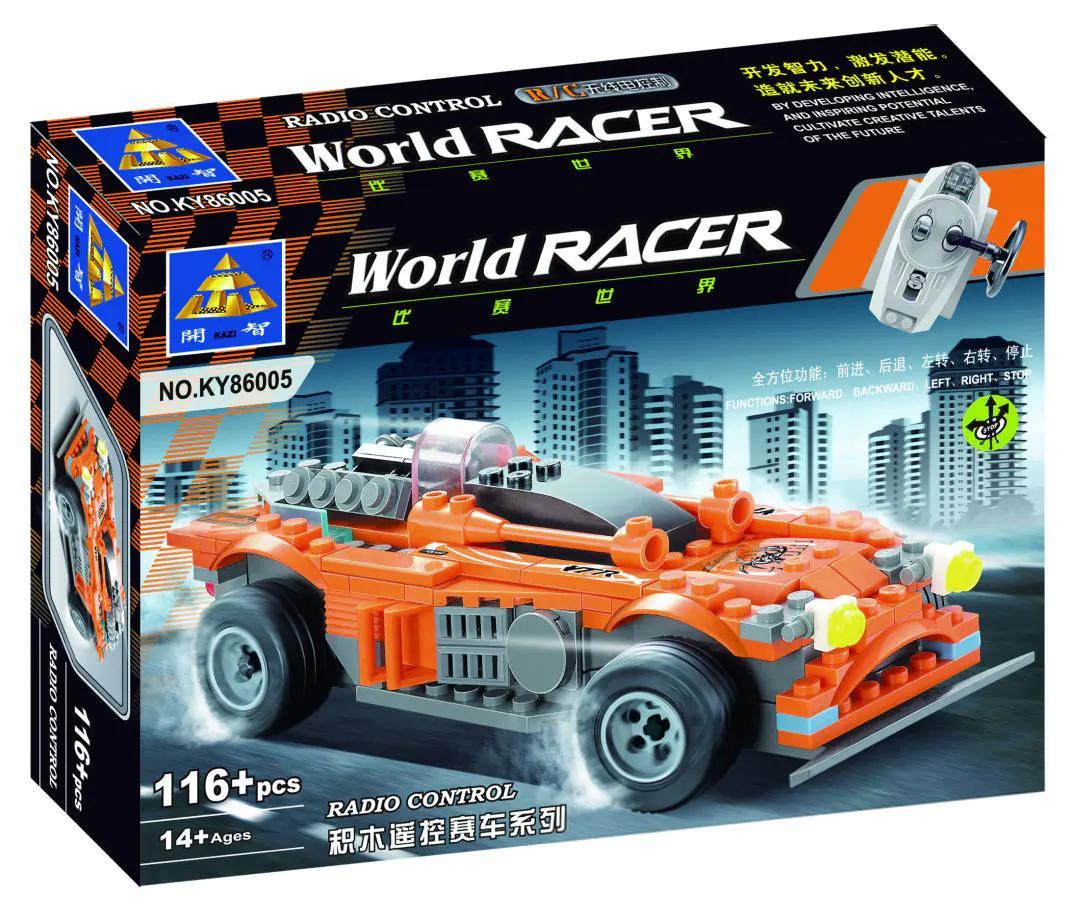 Hộp bộ đồ chơi xe đua điều khiển từ xa KAZI KY86005 World Racer