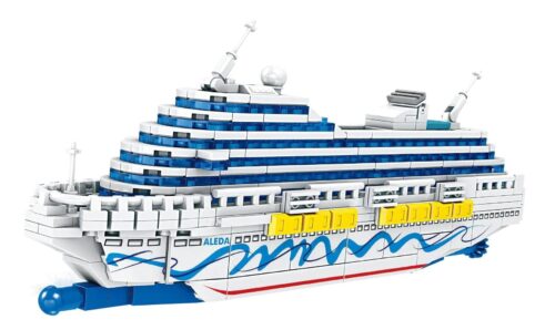 Du thuyền Sao Biển AIDA KAZI KY87028 bộ đồ chơi lắp ghép 425 chi tiết cho bé 6 tuổi