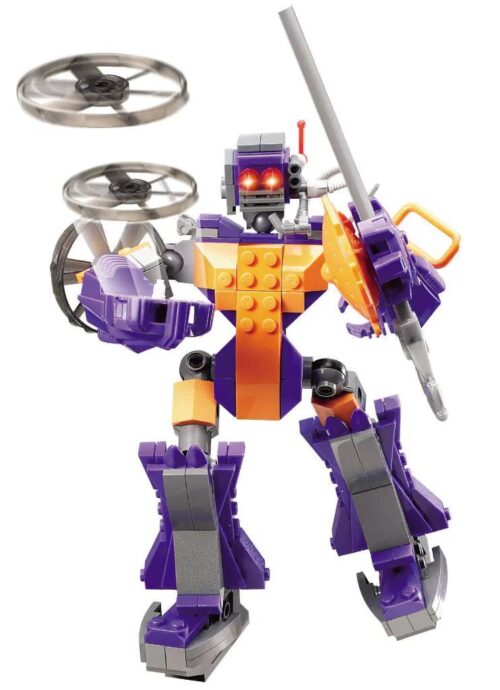 Robot Chiến Binh GenMu KAZI KY88003-1, Robot chiến đấu, Robot Transformer, Đồ chơi lắp ráp cho bé trai 6 tuổi, Bộ đồ chơi giáo dục STEM