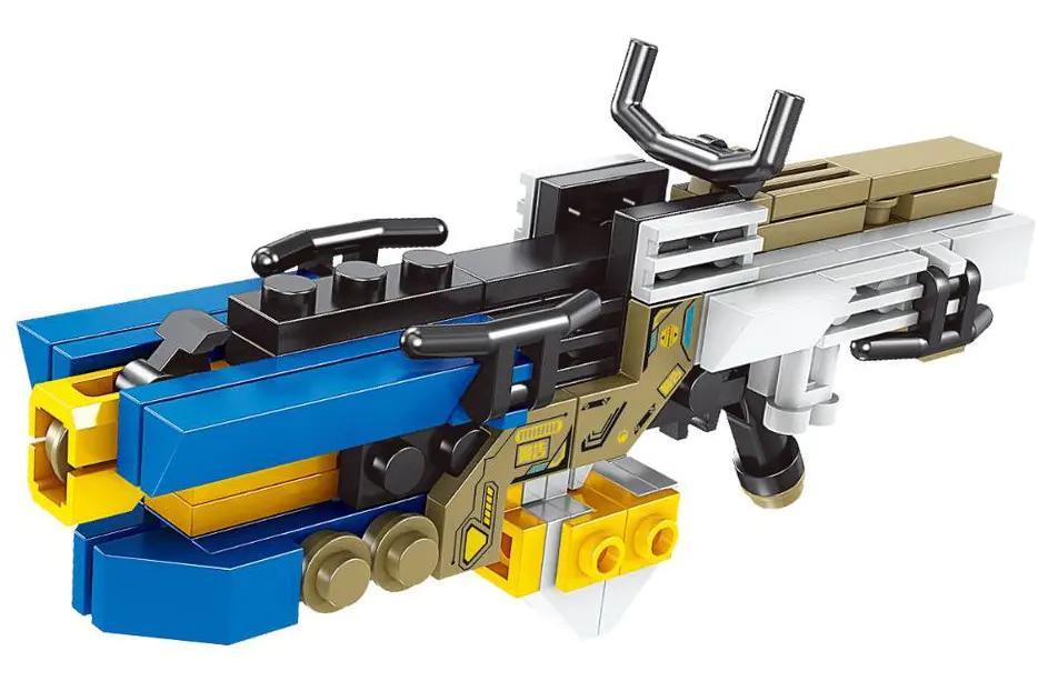 Hình ảnh hộp sản phẩm đồ chơi mô hình KAZI KY88029 Súng máy hạng nhẹ năng lượng nhiệt, món quà sinh nhật lý tưởng cho con trai.