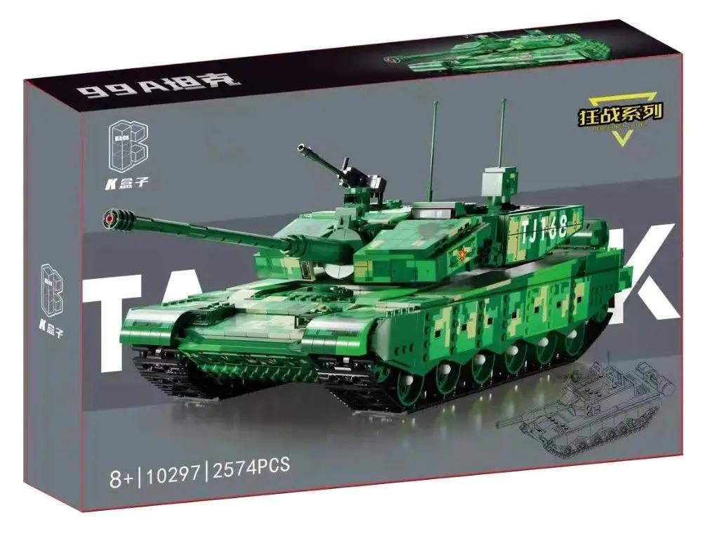 bộ lắp ráp Xe Tăng ZTZ-99A Cuồng Chiến KBOX 10297, mô hình quân sự cho con trai 8 tuổi, giá tốt