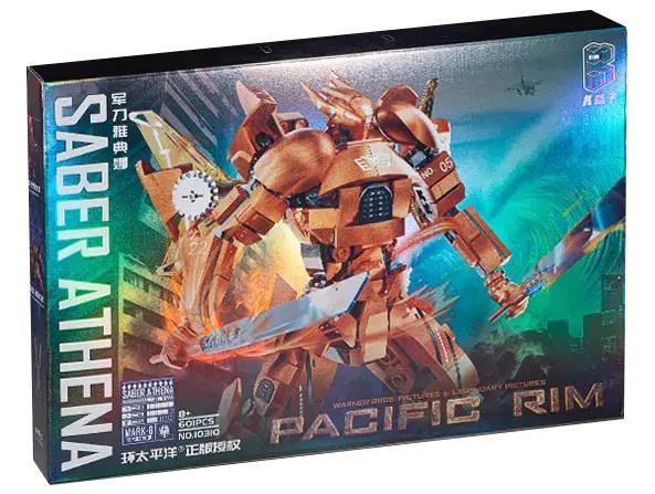 Hộp đồ chơi lắp ghép K盒子 10310 Jaeger Saber Athena Pacific Rim