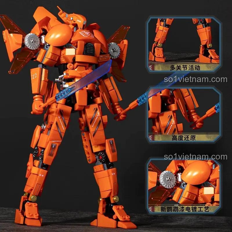 Chi tiết mô hình Jaeger Saber Athena K盒子 10310