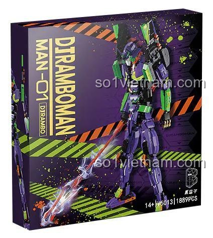 Hộp sản phẩm mô hình Robot EVA chiến đấu K盒子 V5013