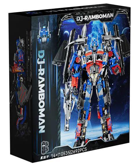 K盒子 10535 B-Class Mecha Fierce Battle Edition Robot biến hình 2692 mảnh ghép