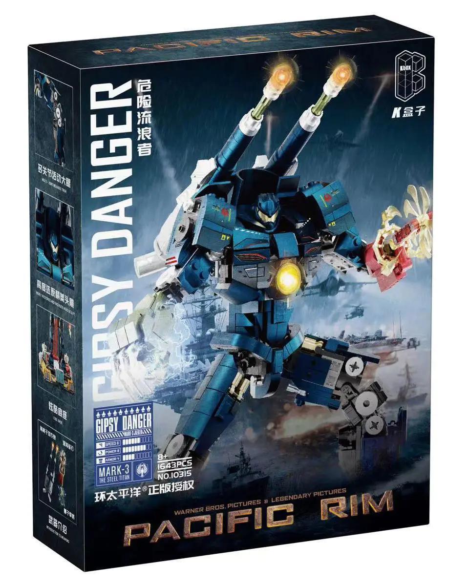 Bộ lắp ghép Robot Gipsy Danger Keeppley 10315 chất lượng cao, đồ chơi mô hình Gipsy Danger Pacific Rim cho con trai 8 tuổi giá tốt.