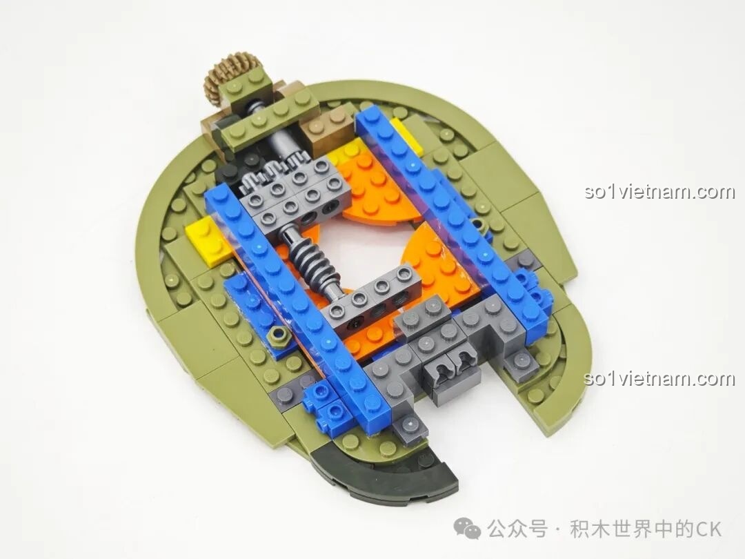 Lắp ráp nòng pháo chính xe tăng T-59 Keeppley 23023