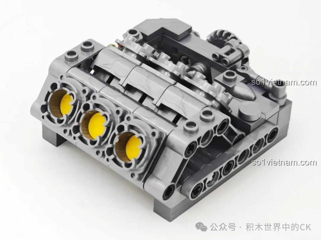 Lắp ráp phần tháp pháo xe tăng T-59 Keeppley 23023