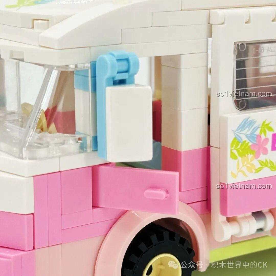 Chi tiết cửa xe cắm trại Keeppley 33019