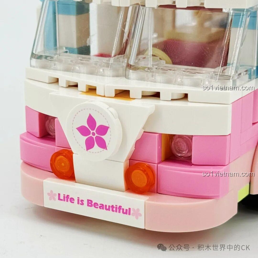 Chi tiết đầu xe cắm trại Keeppley 33019